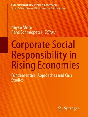 cover image of Corporate Social Responsibility in Rising Economies